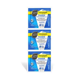 SANI-PROFESSIONAL D33333 SANI-HANDS PACKETS SANITIZING WIPES